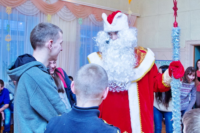 Дед Мороз и Снегурочка во Владимире